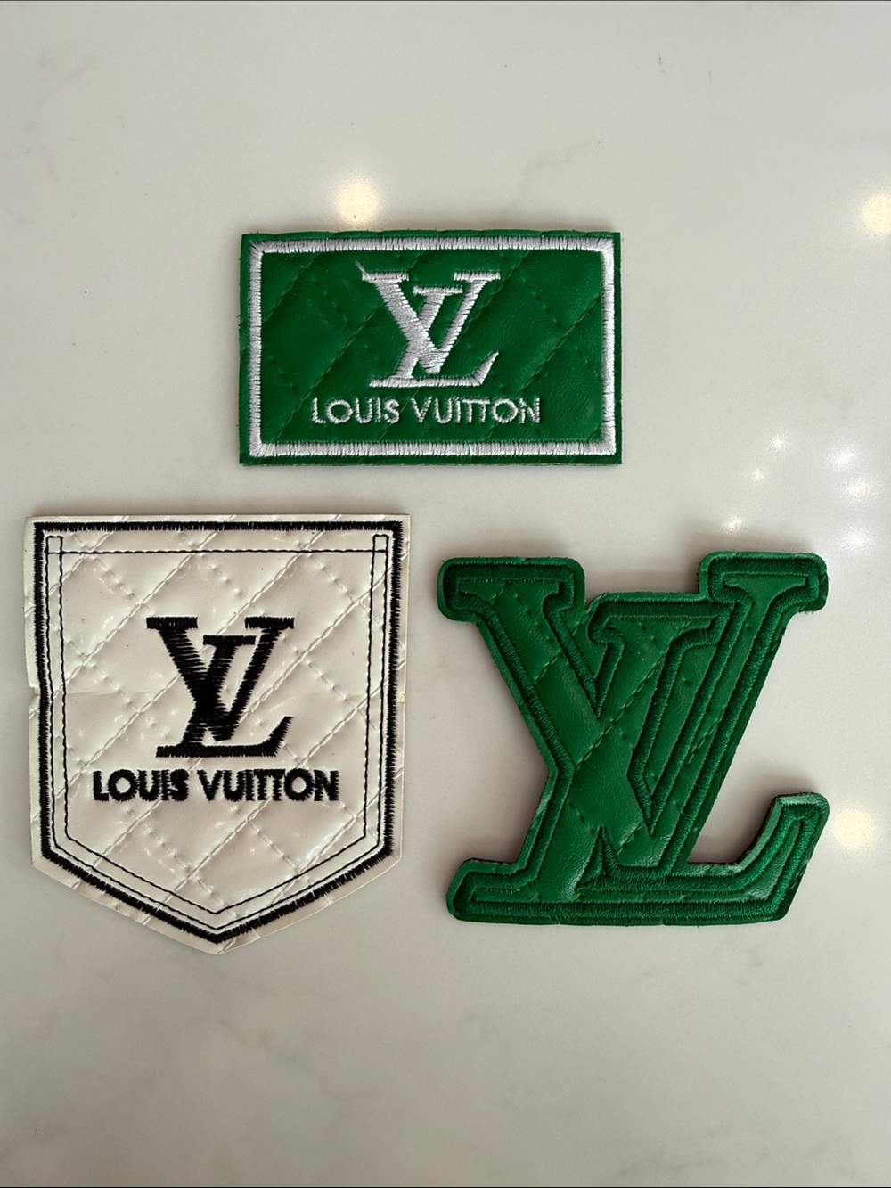 Hand Crafted Iron On Logo Patches